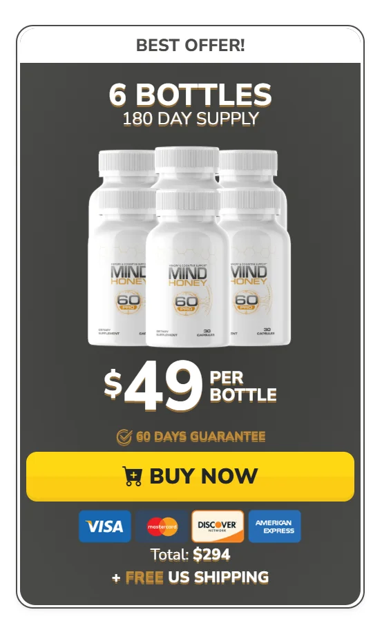 Mind Honey Pro™ 6 bottles pricing